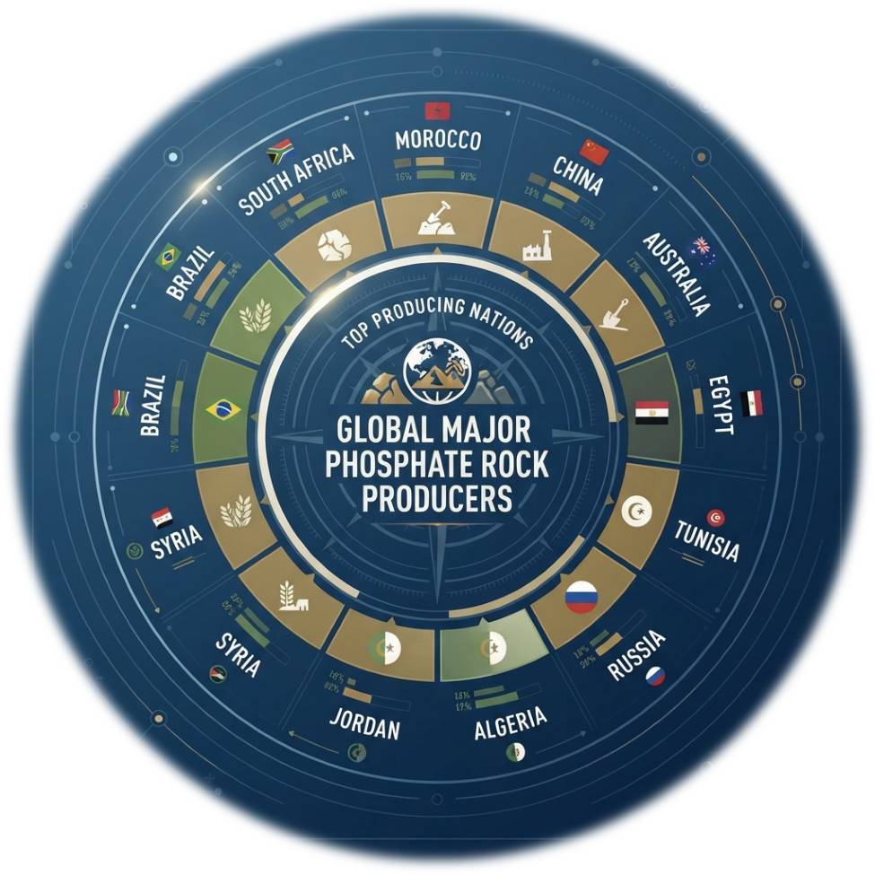 Key Producing Countries in the International Phosphate Rock Market